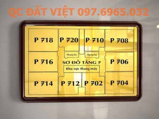 Biển báo tòa nhà là dịch vụ chính của Quảng cáo Đất Việt